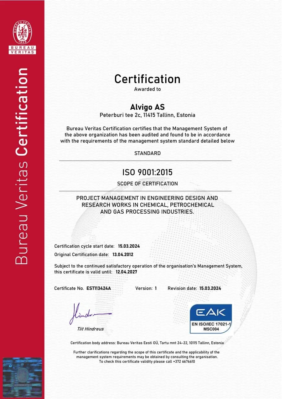 ISO 9001:2015 — Система менеджмента качества